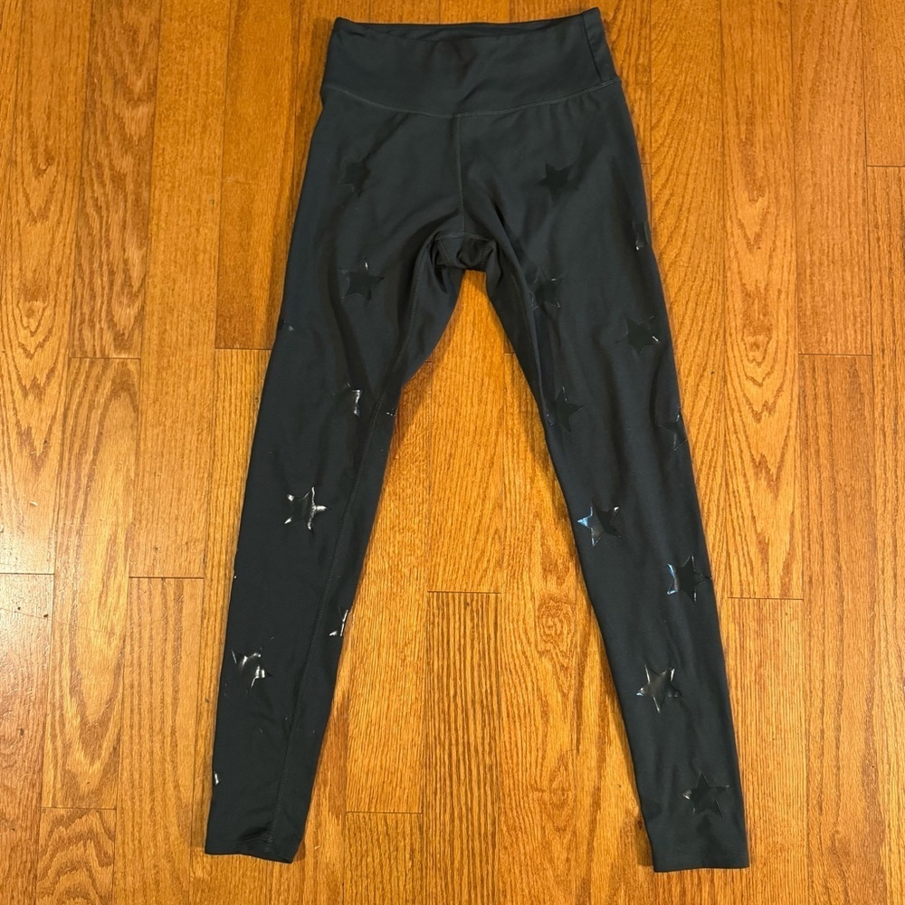 Jessica Simpson Green Star Leggings Women’s Size S